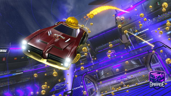 A Rocket League car design from Editgod_60fps