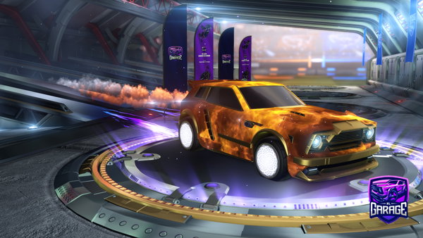 A Rocket League car design from Trentyte