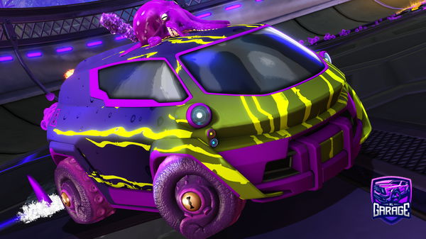 A Rocket League car design from XxChadsterxX