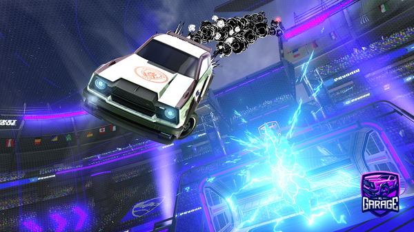 A Rocket League car design from JazzyPow