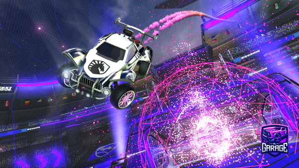 A Rocket League car design from KinYuurei