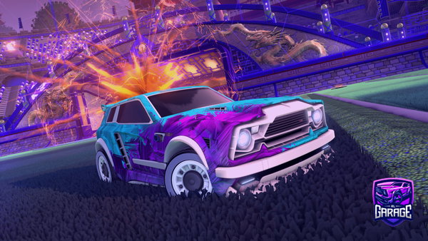 A Rocket League car design from JLSGHG