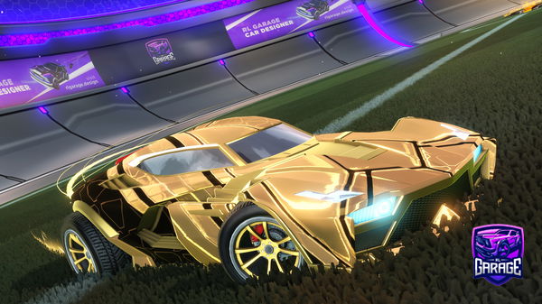 A Rocket League car design from thehealer_76