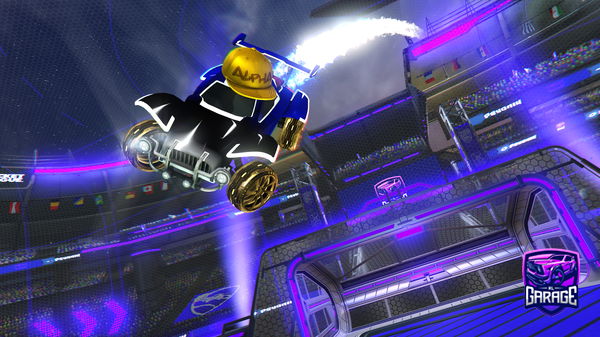 A Rocket League car design from AngelGoddess117