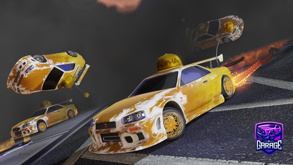 A Rocket League car design from RaigynW