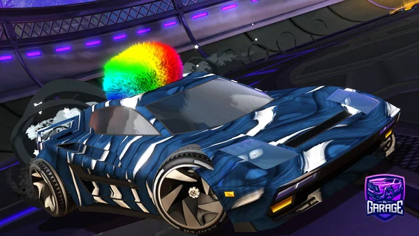 A Rocket League car design from acc0720