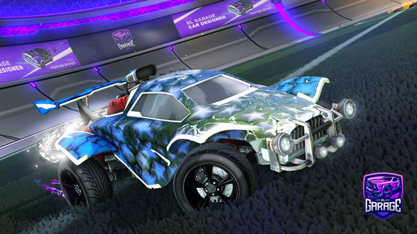 A Rocket League car design from 10010017