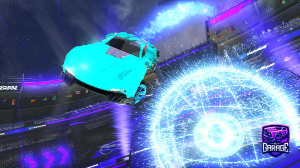 A Rocket League car design from Mingiep