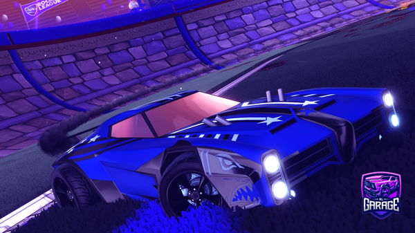 A Rocket League car design from iteachii