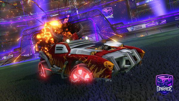 A Rocket League car design from SlimeyGamer1268