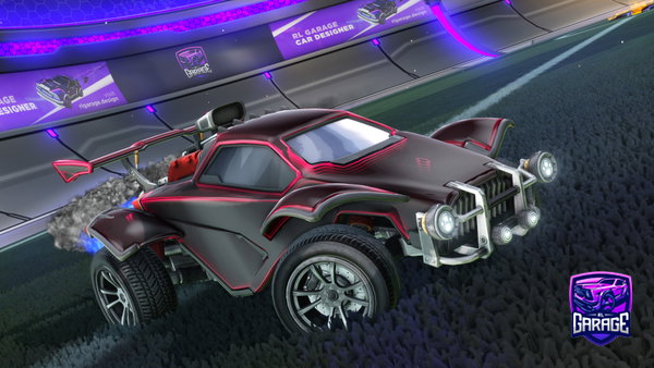 A Rocket League car design from ALBERTOATM684