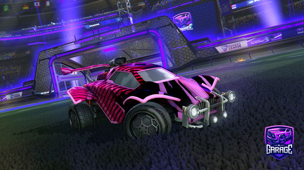 A Rocket League car design from CreeeperboyJB2231