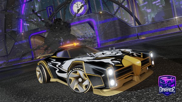 A Rocket League car design from A1RB0RNE