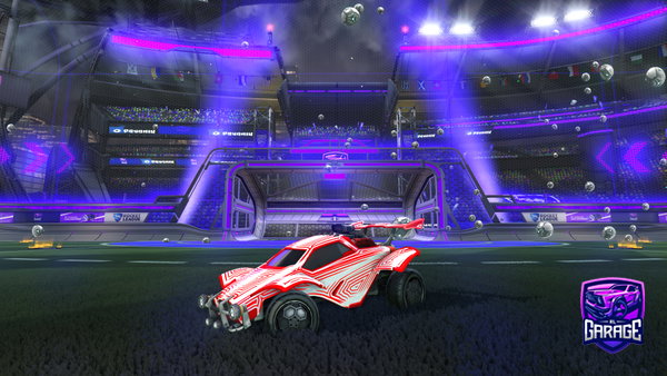 A Rocket League car design from Blauw