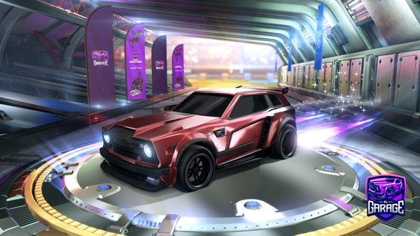 A Rocket League car design from fossq