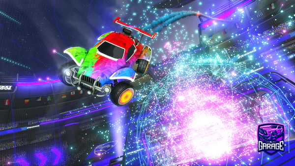 A Rocket League car design from TTVAsherLB1011