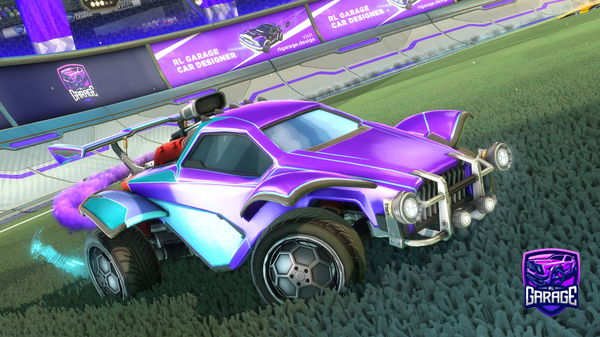 A Rocket League car design from Miselyr