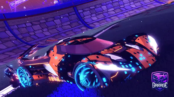 A Rocket League car design from Polar-Ray