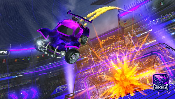 A Rocket League car design from BaconBurger102