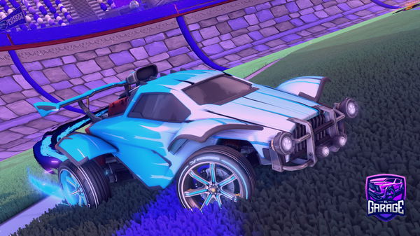 A Rocket League car design from Sl33P3rAg3Nt92