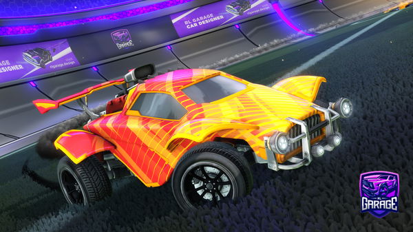 A Rocket League car design from Nagata