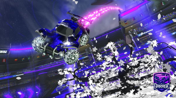 A Rocket League car design from yoyofrito