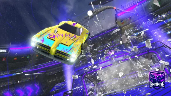 A Rocket League car design from Pikachu_Games