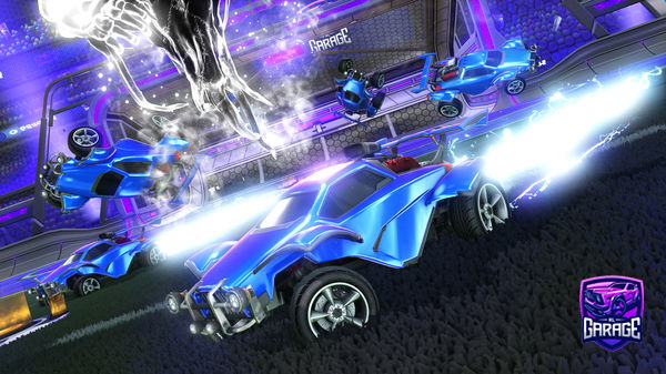 A Rocket League car design from cfeds