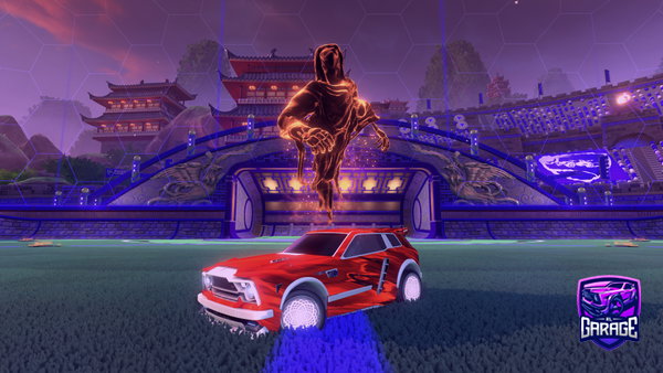 A Rocket League car design from -Tiago-