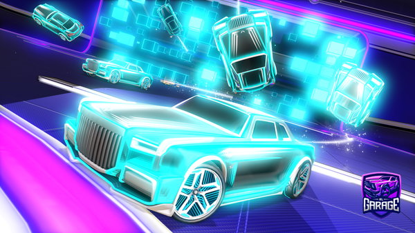 A Rocket League car design from Dirtywonton01