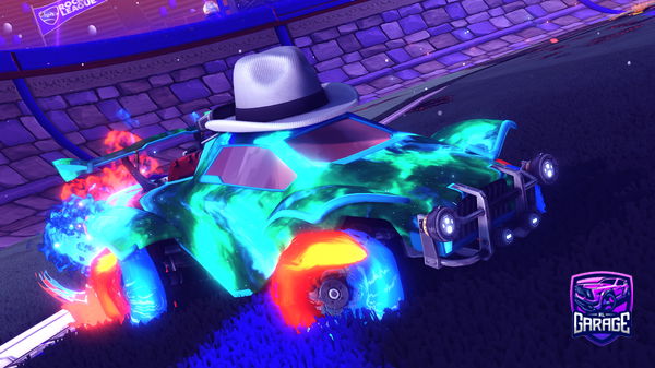 A Rocket League car design from A77110