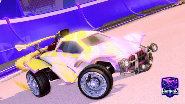 A Rocket League car design from randomzguy