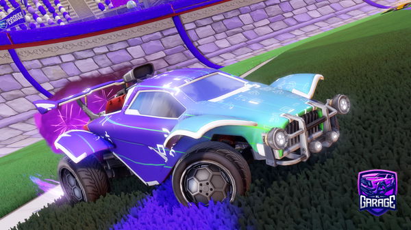 A Rocket League car design from _christiaan21