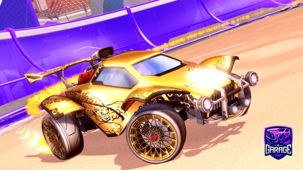 A Rocket League car design from UnoReverse664