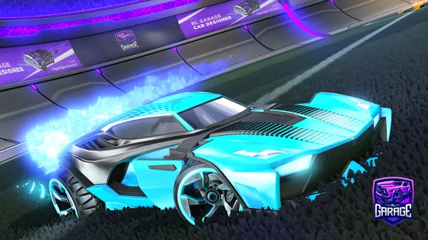 A Rocket League car design from Donut_Master_OOO