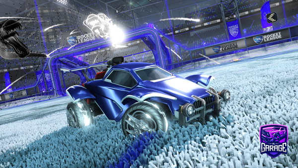 A Rocket League car design from tomwy13