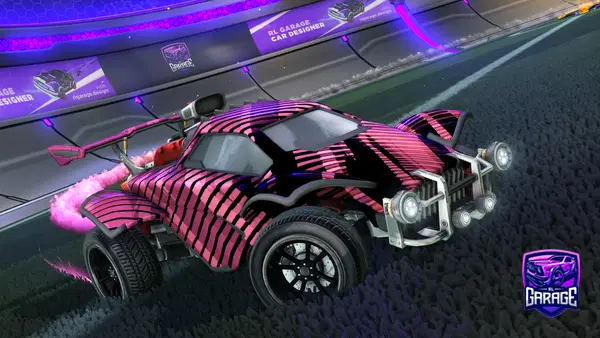 A Rocket League car design from Zaskarraspa