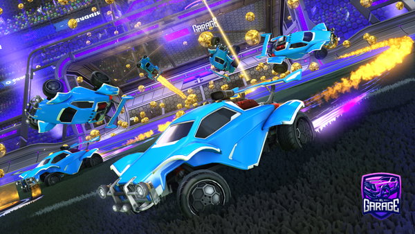 A Rocket League car design from DarkEmerald1