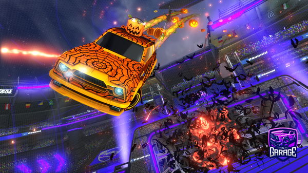 A Rocket League car design from Anthonyandrade