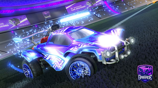 A Rocket League car design from Nickxy_17