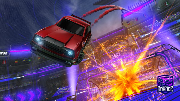 A Rocket League car design from stocktanebestoctane