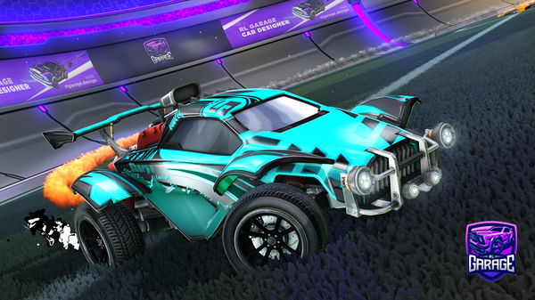 A Rocket League car design from blast_