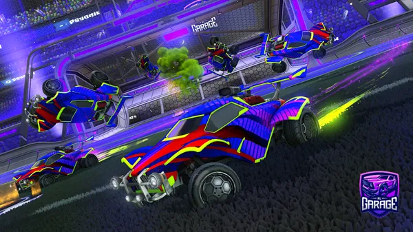 A Rocket League car design from Feitxn