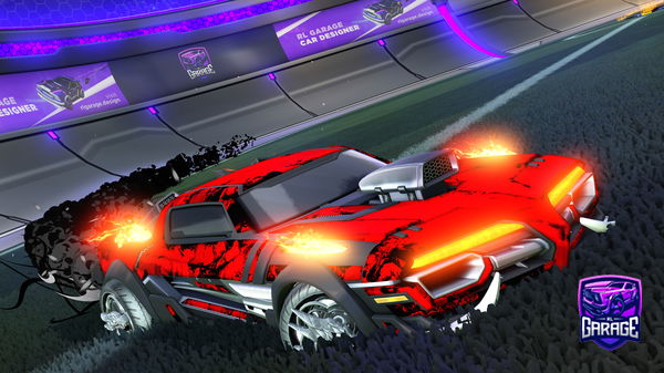 A Rocket League car design from DolusArprego