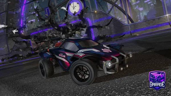 A Rocket League car design from BanDino09