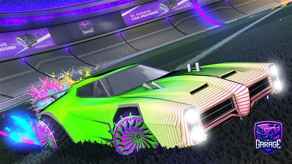 A Rocket League car design from Turretmaster107