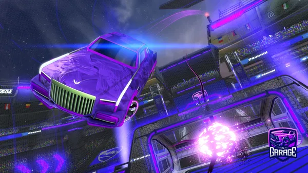 A Rocket League car design from shootmane