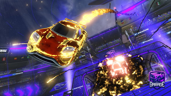 A Rocket League car design from Draggin_My_Dong