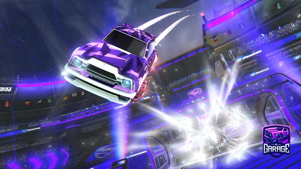 A Rocket League car design from WINKFN