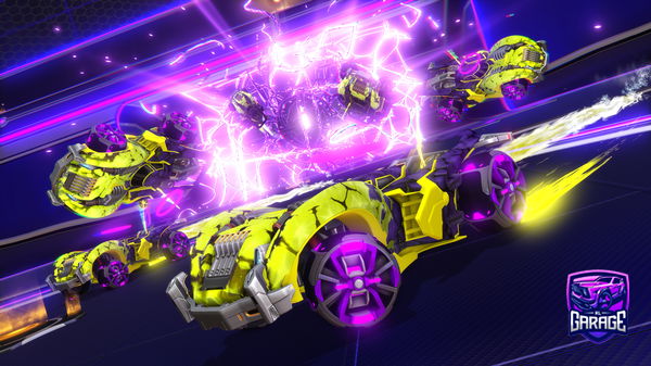A Rocket League car design from MTGX